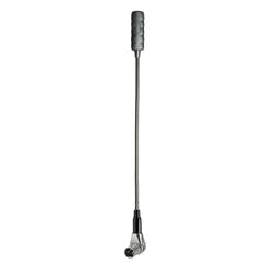 Adam Hall Stands SLED 1 ULTRA XLR 3 A - Kulmattu 3-napainen XLR-kaulalamppu neljällä COB-LED'er