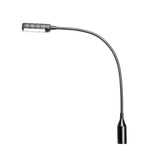 Adam Hall Stands SLED 1 ULTRA XLR 3 - 3-polet XLR svanehalslampe med 4 COB-LED'er