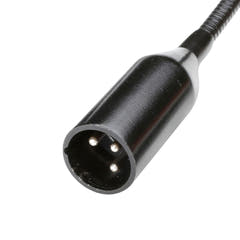 Adam Hall Stands SLED 1 ULTRA XLR 3 – 3-napainen XLR-joutsenkaulalamppu, jossa 4 COB-LEDiä