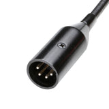 Adam Hall Stands SLED 1 ULTRA XLR 4 - 4-napainen XLR-joutsenkaulalamppu, jossa 4 COB-LEDiä