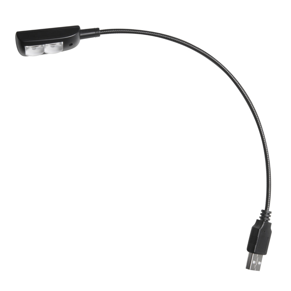 Adam Hall Stands SLED 1 USB PRO - USB-joutsenkaulalamppu, jossa 2 LEDiä
