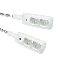 Adam Hall Stands SLED 2 PRO W - LED-valo nuottitelineeseen, valkoinen