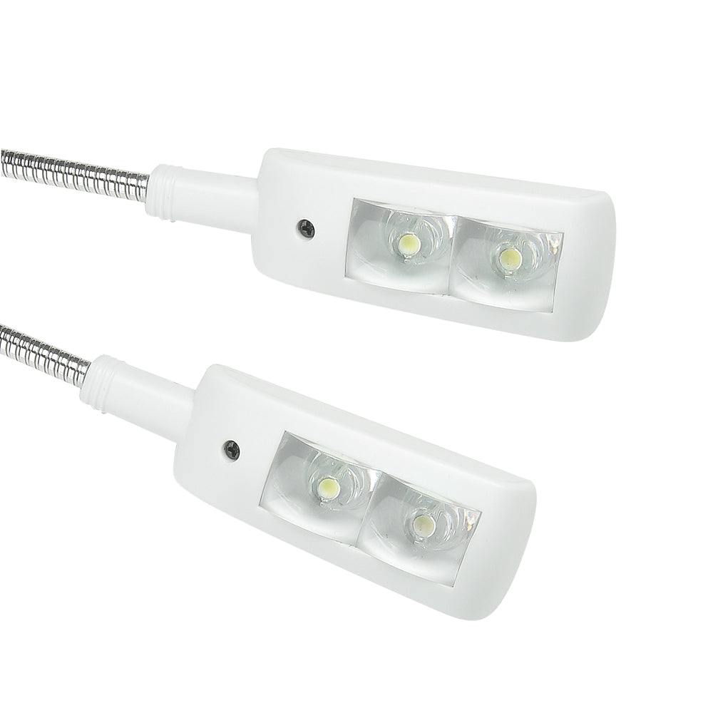 Adam Hall Stands SLED 2 PRO W - LED-valo nuottitelineeseen, valkoinen