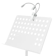 Adam Hall Stands SLED 2 PRO W - LED-valo nuottitelineeseen, valkoinen