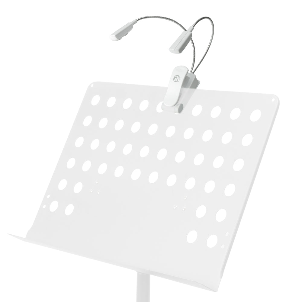 Adam Hall Stands SLED 2 PRO W - LED-valo nuottitelineeseen, valkoinen