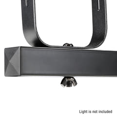 Adam Hall Stands SLTS 017 CB - Valoteline T-puomi 28 mm TV-spigotilla
