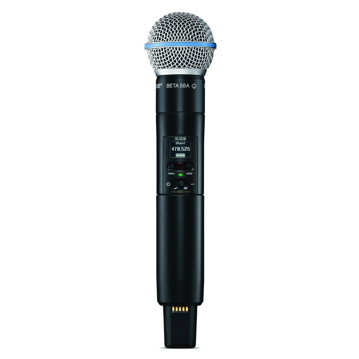 Shure Langaton mikrofonijärjestelmä SLXD24E/B58-S50 (823-865 MHz)
