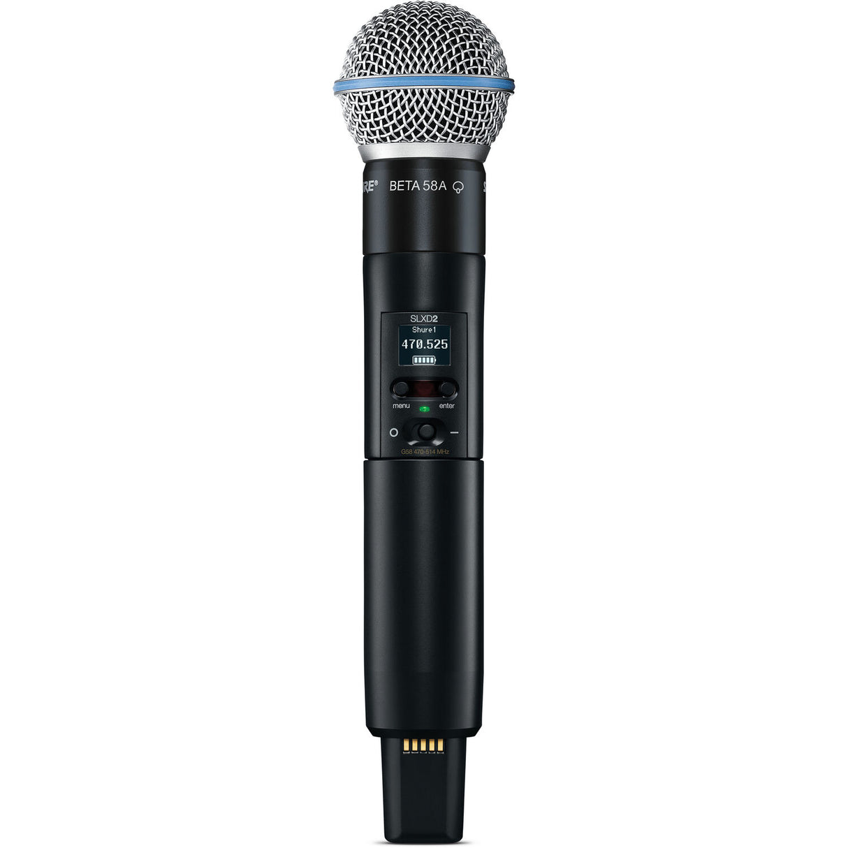 Shure SLXD24 BETA58A langaton mikrofoni (J53 - 562-606 MHz)