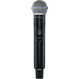 Shure SLXD24 BETA58A langaton mikrofoni (J53 - 562-606 MHz)