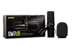Shure SM7dB Aktiivinen Dynaaminen Podcast Mikrofon