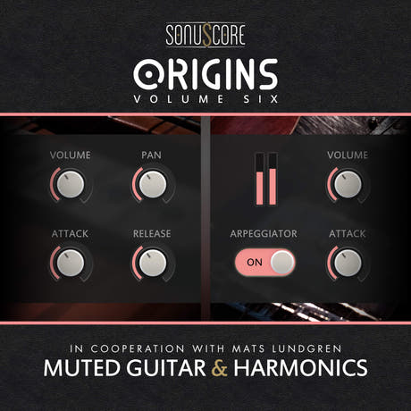 Sonuscore Origins Vol. 6 Muted Guitar & Harmonics -> Sonuscore Origins Vol. 6 Muted Kitarat & Harmonics