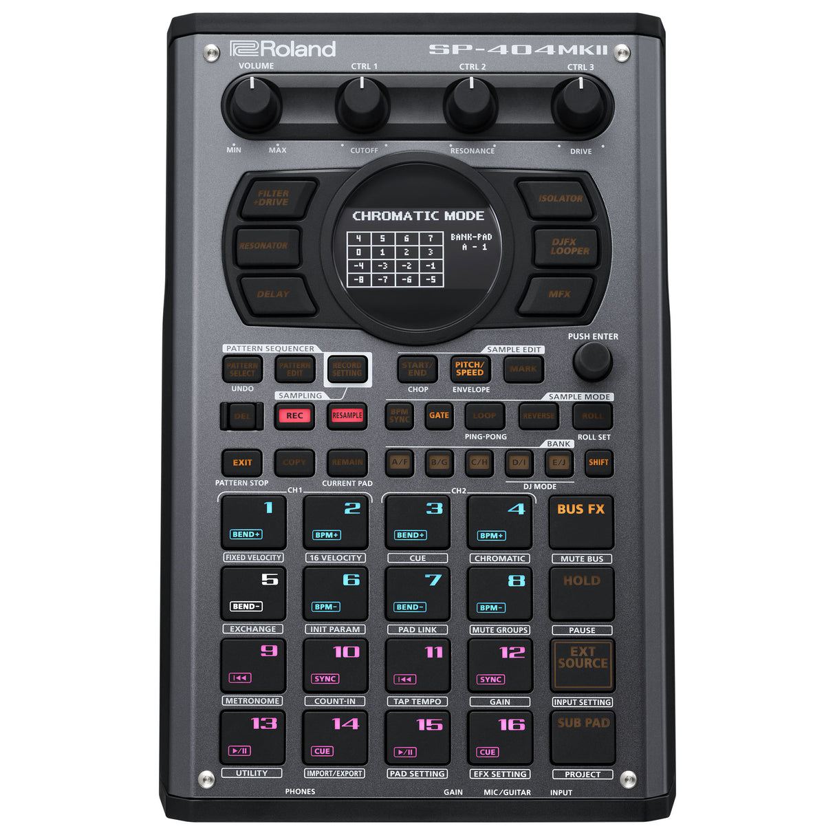 Roland SP-404MKII Lineaarinen aaltosampleri