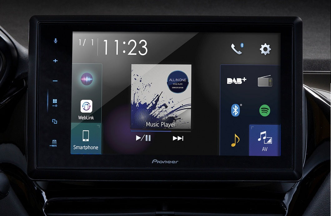 Pioneer SPH-EVO82DAB-208 Apple CarPlay Peugeot 208/2008 -malleihin