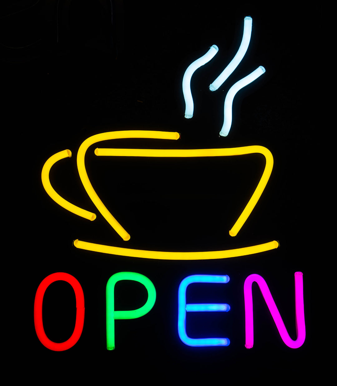 Neonvalo "Coffee Open"