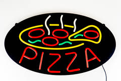 Neonvalo "Pizza" (70cm)