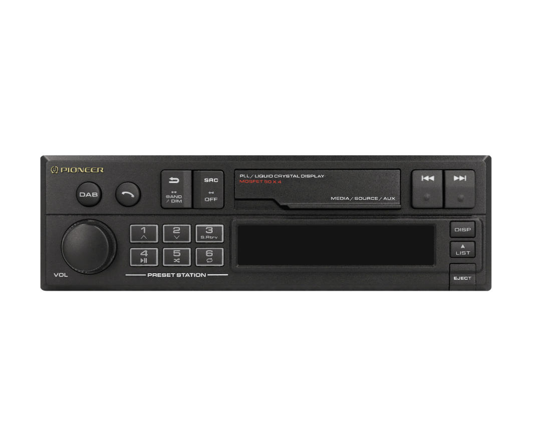 Pioneer SXT-C10PS Retro Autoradio DAB+ ja Bluetooth