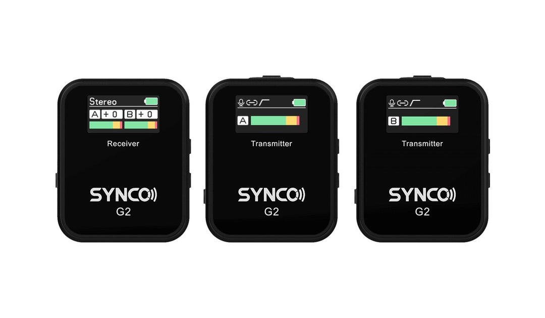 Synco WAir G2 langaton mikrofoni järjestelmä display m/2 mikrofoner