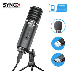 Synco USB Studiokondensaattorimikrofoni