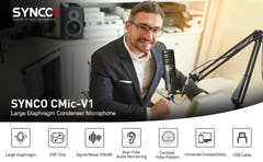 Synco USB Studiokondensaattorimikrofoni