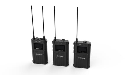 Synco langaton mikrofonisarja PRO 1 RX ja 2 TX UHF