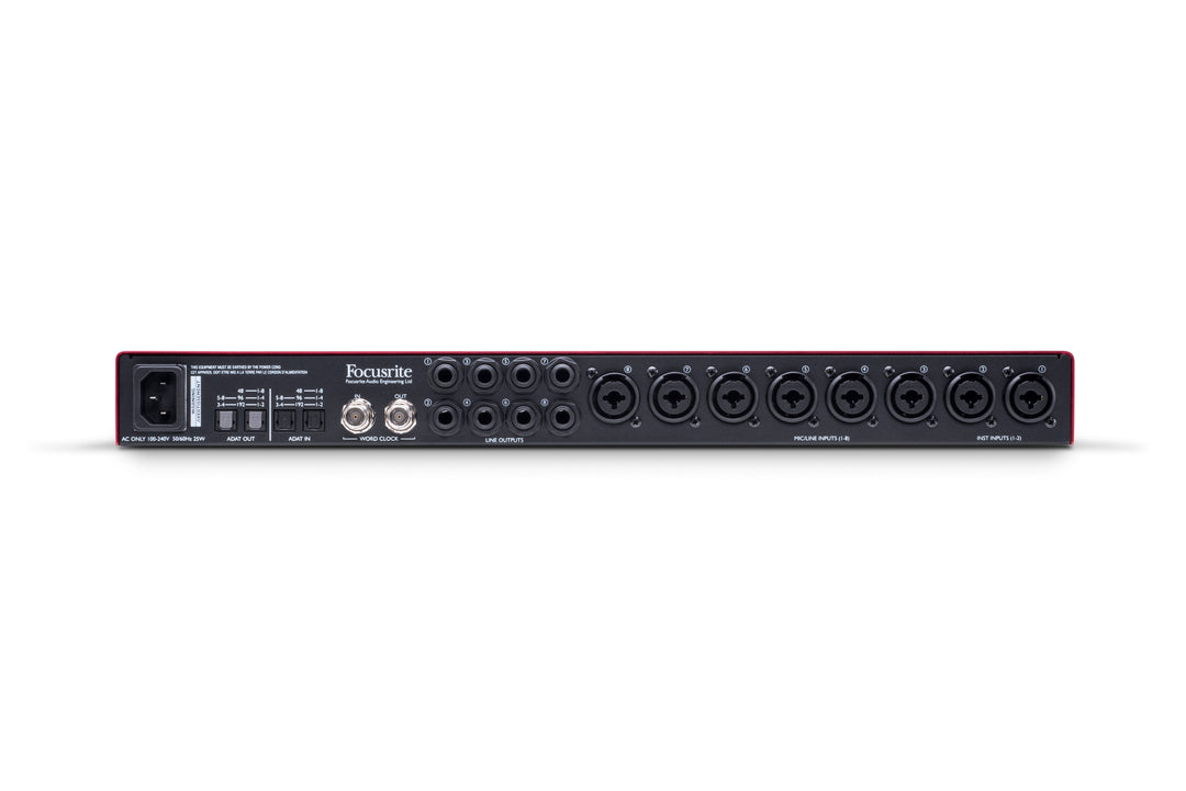 Focusrite Scarlett Octopre Dynamic Mikrotonit Preamp