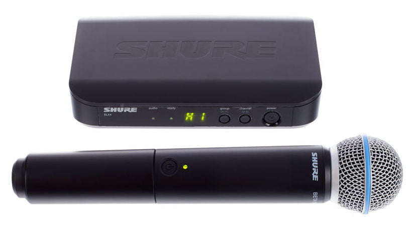 Shure BLX24 B58A langaton mikrofoni (S8)
