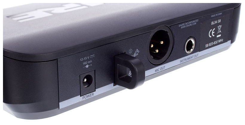 Shure BLX24 B58A langaton mikrofoni (S8)