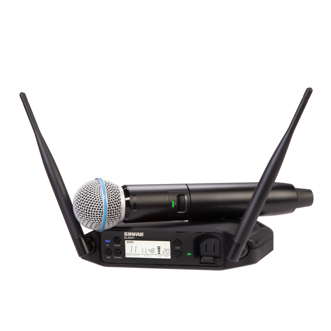 Shure GLXD24+ BETA58A Langaton Mikrofoni Järjestelmä