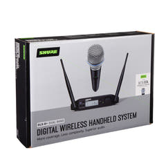 Shure GLXD24+ BETA87A Langaton Mikrofon Järjestelmä
