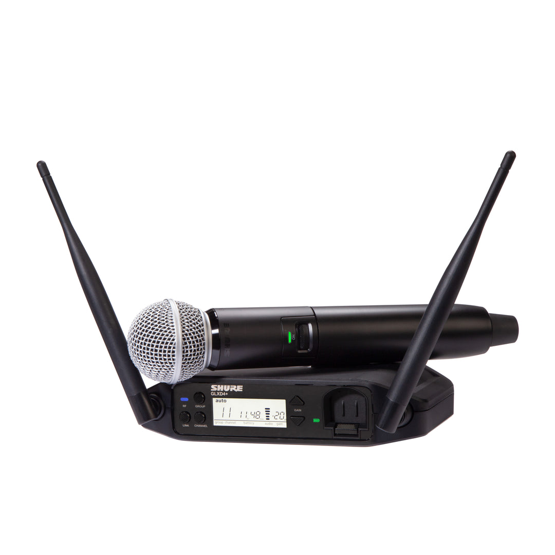 Shure GLXD24+ SM58 Langaton Mikrofoni Järjestelmä