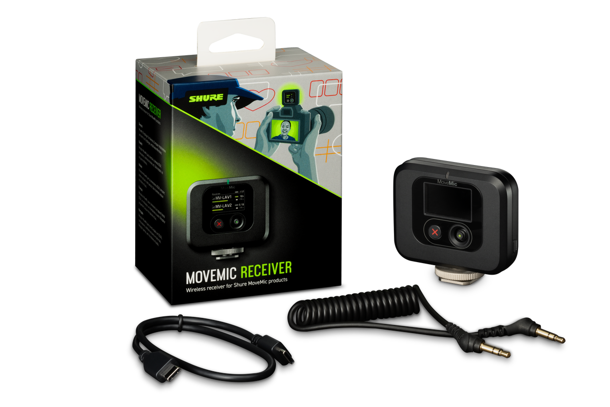 Shure MoveMic Kameravastaanotin