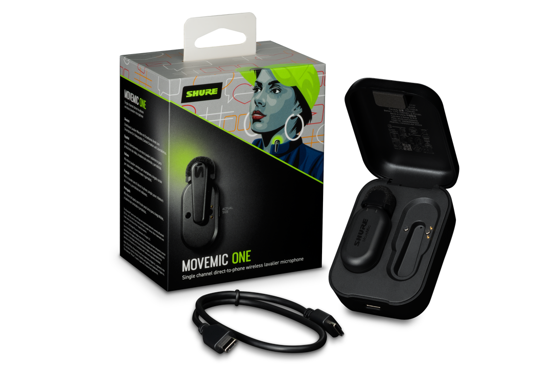 Shure MoveMic One Bluetooth Mikrotonit (1 Mikrotonit)