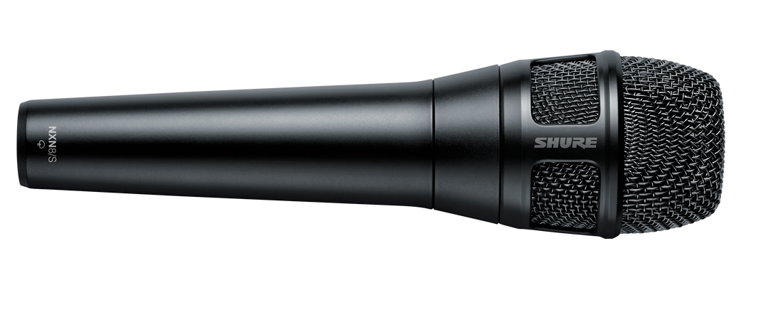 Shure NXN8/S Nexadyne Dynaaminen Mikrofon (Superkardioidi, Musta)