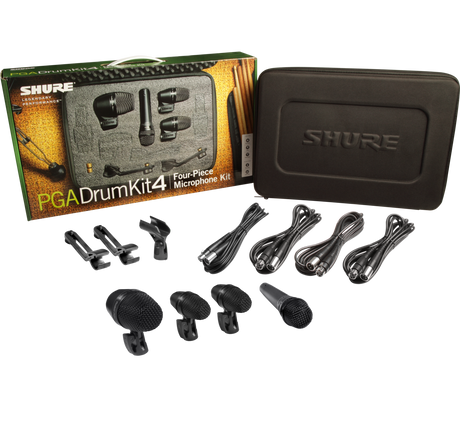Shure PGA Drumkit 4 Rumpu Mikrofonipaketti