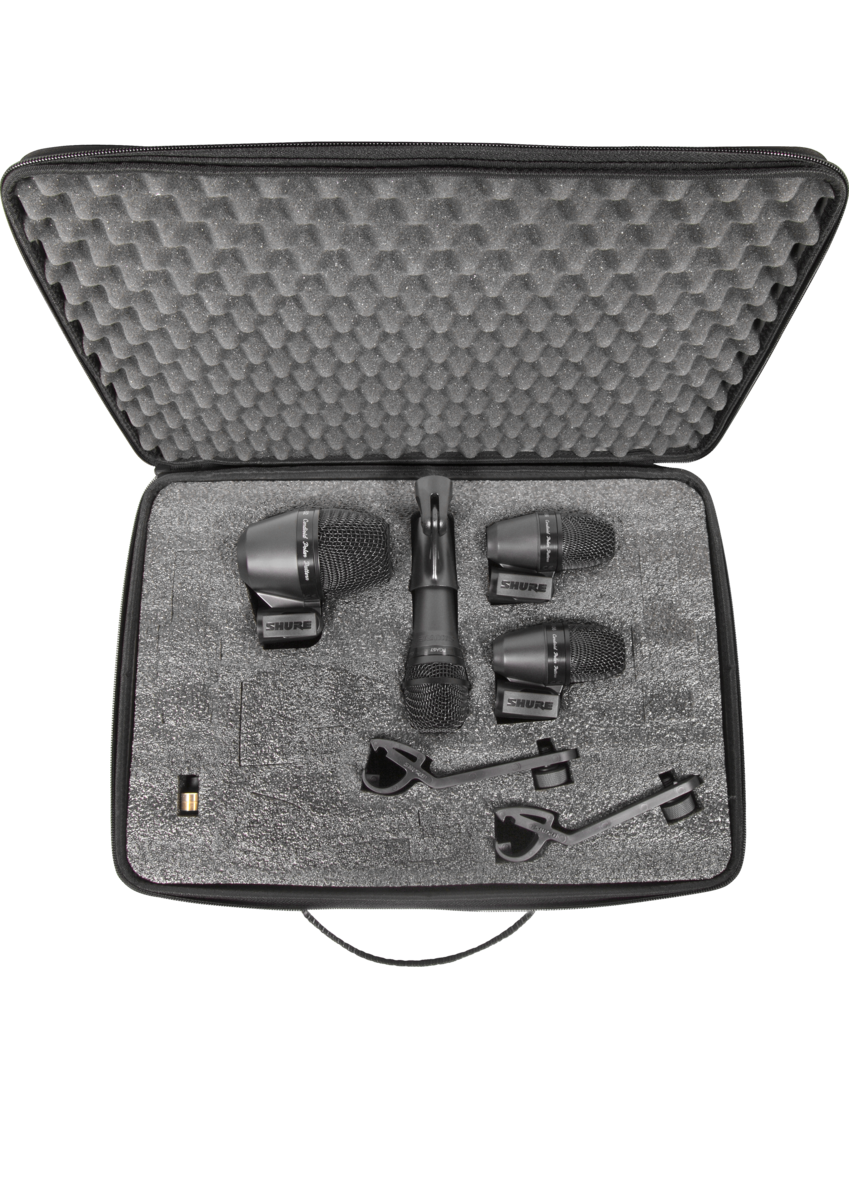 Shure PGA Drumkit 4 Rumpu Mikrofonipaketti