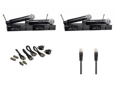 Shure SLXD BETA58A Langaton Järjestelmä (4 kanavaa, J53)