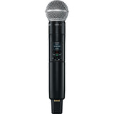 Shure SLXD24DE/SM58-J53 langaton mikrofonijärjestelmä (562-606 MHz)