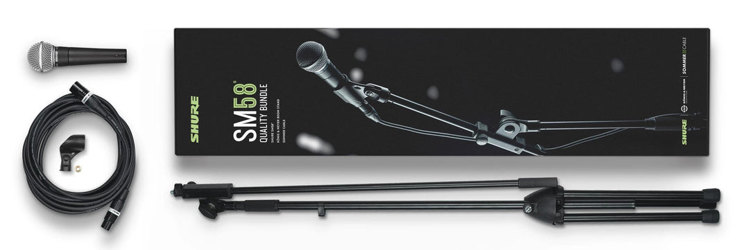 Shure SM58 LC Laulu Mikrofonit Paketti