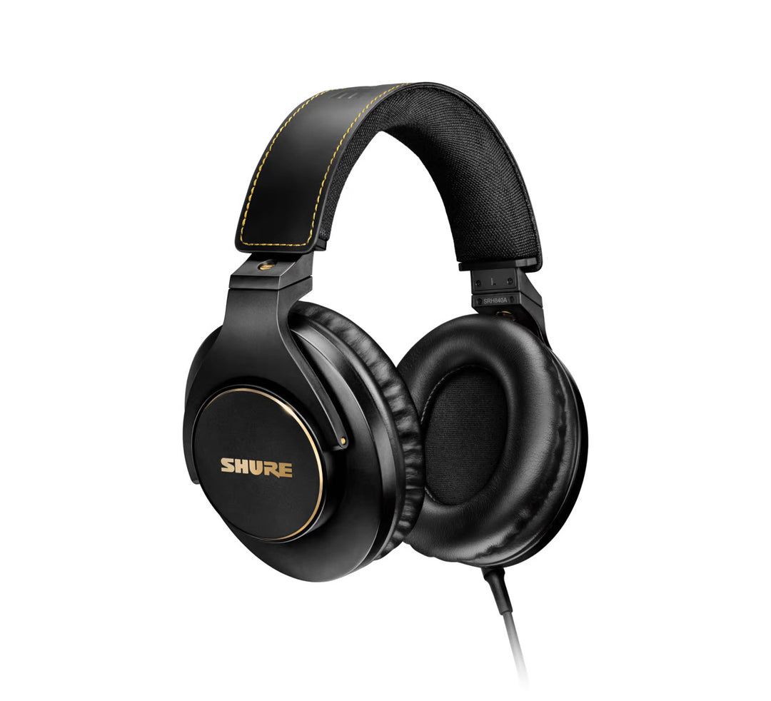 Shure SRH840A-EFS Studiokuulokkeet (Musta/Kulta)