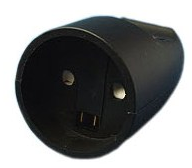 DK 230V Naarasliitin maadoituksella