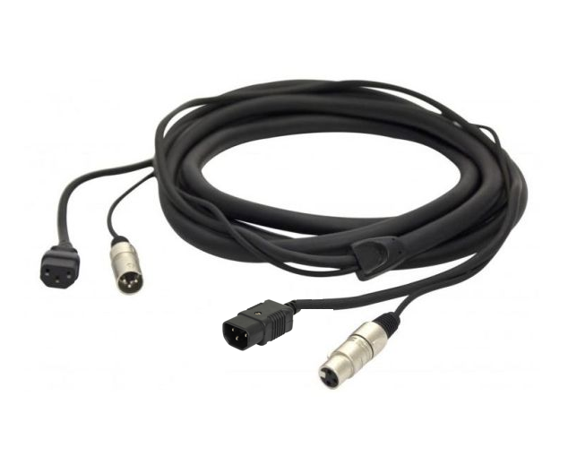 IEC & XLR yhdistelmäkaapeli (ÄÄNI, 3m)