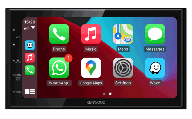Kenwood DMX5020DABS Apple CarPlay, DAB+, Android Auto ja Bluetooth