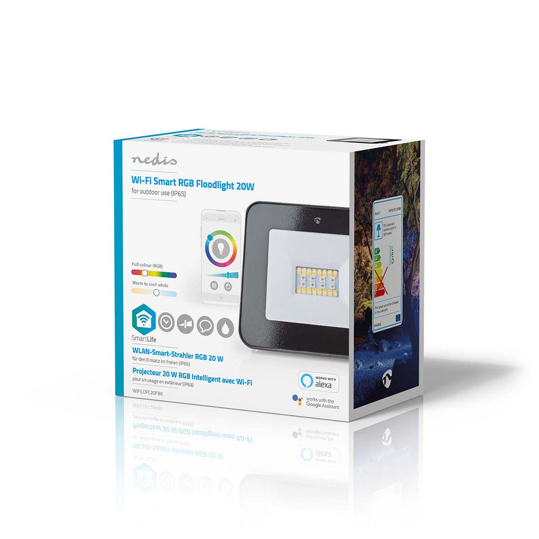 SmartLife Valkoinen & RGB Projektori (20W)