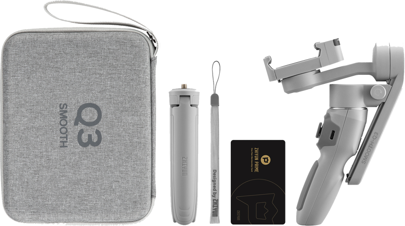 Zhiyun Smooth Q3 Combo Mobilstabilisator valolla