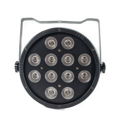 Marconi Polaris 12x12W RGBW PAR-valaisin 8 kpl:n paketti laukulla