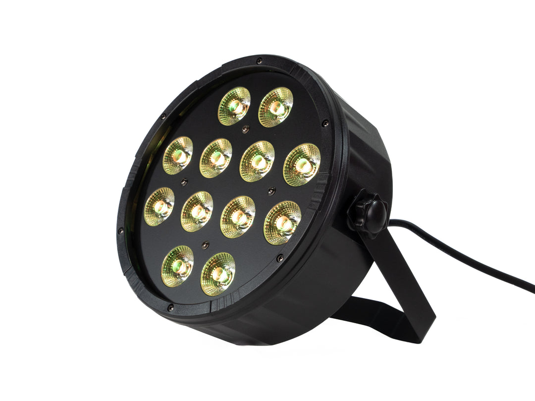 Marconi Polaris 12x12W RGBW Parlamppu 8 kpl Paketti laukulla