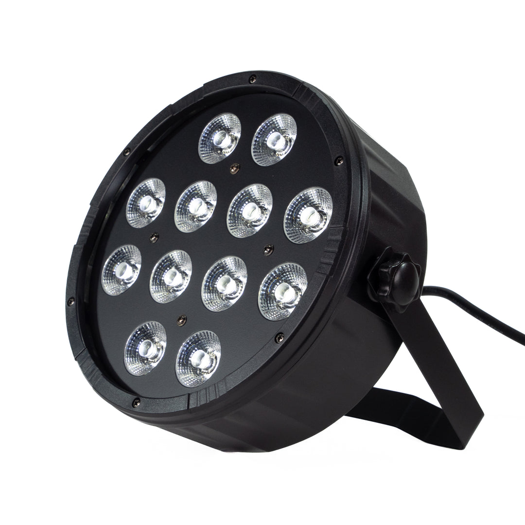 Marconi Polaris 12x12W RGBW Parlamppu 8 kpl Paketti laukulla