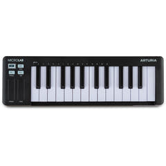 Arturia MicroLab mk3 MIDI-Kosketinsoittimet (Musta)