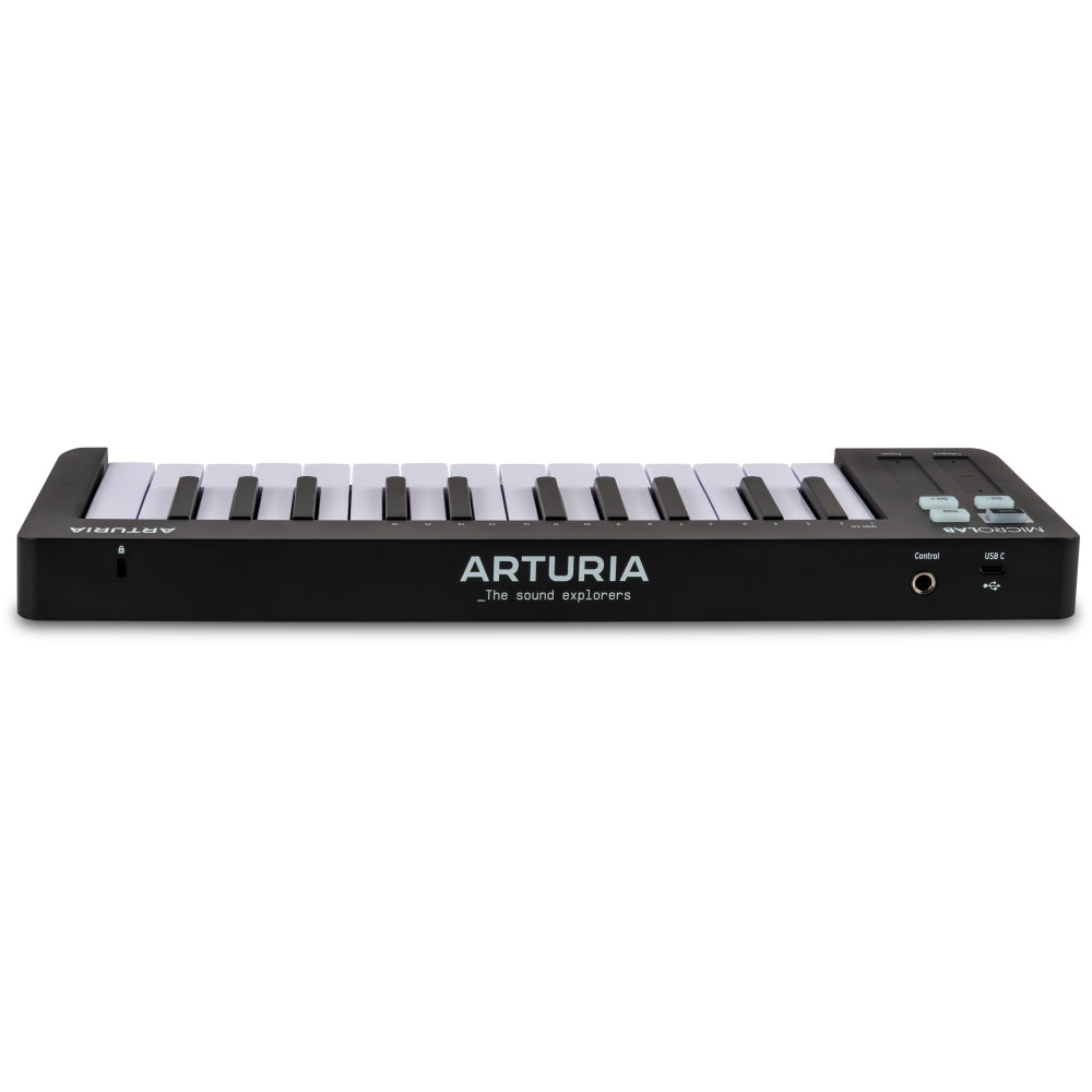 Arturia MicroLab mk3 MIDI-Kosketinsoittimet (Musta)