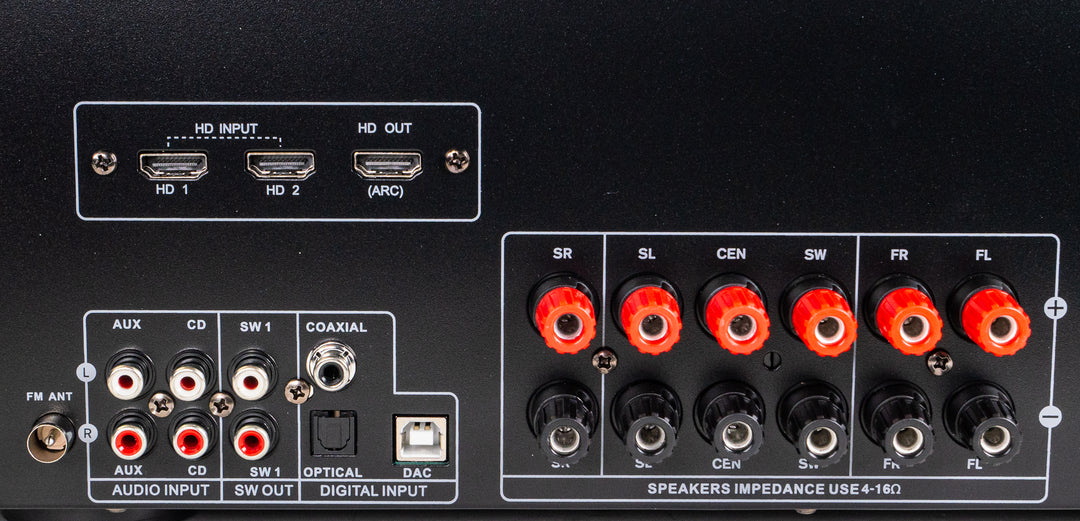SoundMate AV-A002 5.1 Surround-vastaanotin